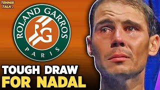 Nadal Zverev Clash  Djokovic Tricky Draw at French Open 2024  Tennis News [upl. by Caty]