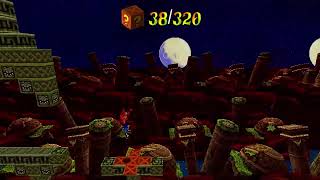 Crash Bandicoot  Back In Time Custom Level Playthrough quotRuins Machinerizedquot [upl. by Aikahc124]