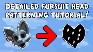 Detailed Fursuit Head Patterning Tutorial [upl. by Alraep]