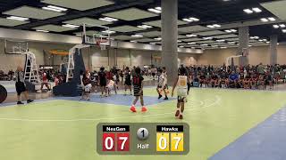 NexGen vs Honolulu Hawks  21724 AAU Shaka Classic 7th Grade Red Div [upl. by Antoinette953]