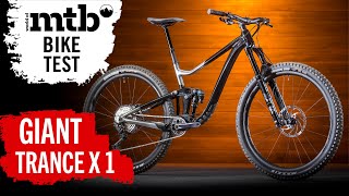 Giant Trance X 1 2021 im Test I Shimano Deore XT I Giant Bikes Aluminium Fully für den Trail im Test [upl. by Hacim]