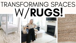 DECORATING WITH RUGS  HOW I PICK RUGS FOR MY SPACE [upl. by Hugues]