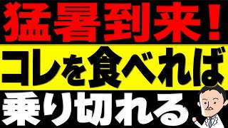 【栄養学】30℃を超える日はコレ食べて！暑すぎる夏に強くなる食べ物と天然塩 [upl. by Selway946]