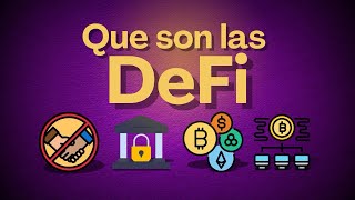 ¿Que son las Finanzas Descentralizadas DeFi [upl. by Gustave707]