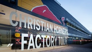 F1 Exclusive Christian Horners Red Bull Factory Tour [upl. by Georas]