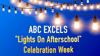 “Lights On Afterschool” Celebration Week [upl. by Ahsieyt]