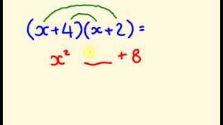 Algebra Tricks  Multiply binomials instantly [upl. by Ennalorac]