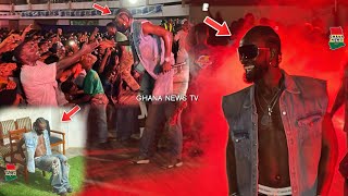 Black Sheriff shakes Aggrey Memorial as he meets his lookalike live on stage  SRC week celebration [upl. by Eittol]