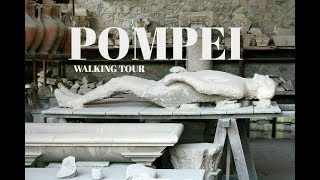 POMPEI WALKING TOUR MT VESUVIUS NAPLES [upl. by Sukramaj]