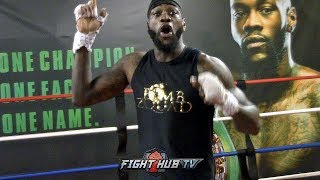 DEONTAY WILDER quotNOT WORRIEDquot HOW MANY TIMES FURY JERKS OFF STATES IMPORTANCE OF FINISHING FURY [upl. by Ahsot4]