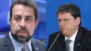 Urgente Tarcisio faz acusação grave contra Boulos e não apresenta provas [upl. by Naimerej]