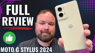 Moto G Stylus 2024 Full Review Great Stylus Phone for 399 [upl. by Laehcim]