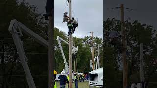 International Lineman Rodeo 2023 🤠 lineman shorts [upl. by Emery64]