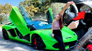 LE PRESTO MI LAMBORGHINI AVENTADOR SVJ A MI MUJER PERO…  ALFREDO VALENZUELA [upl. by Tterb]