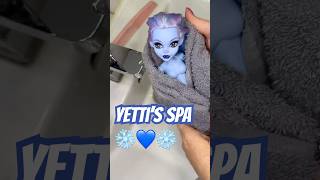 ABBEY Bominable Monster High G3 Doll’s SPA  Как помыть голову кукле Эбби G3 МонстерХай [upl. by Leschen]