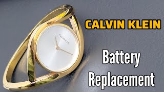 Calvin Klein Ladies Watch Battery Replacement [upl. by Anil]