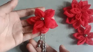 How to use Different types of Flower on Hairstyles  jewellery  Accessories [upl. by Courtund]