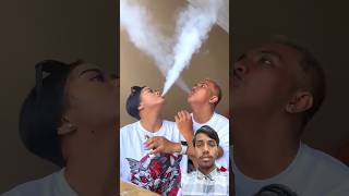 couple vape tricks hookah bar song hukka smoke ringger shorts shorts [upl. by Astred601]