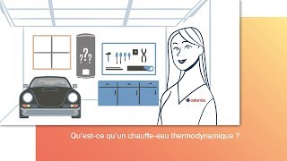 Questce quun chauffeeau thermodynamique  Atlantic [upl. by Eirena]