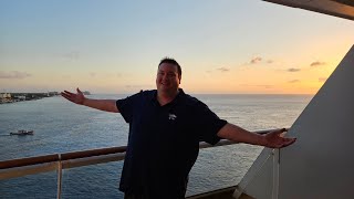 Norwegian Breakaway Day 6 Part 2 and Day 7 At Sea Cozumel Cagneys [upl. by Irafat]