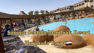 SUNRISE SENTIDOMAMLOUK PALACE RESORT HOTEL HURGHADA EGYPT🇪🇬 WALKING TOUR IN Restaurant [upl. by Atims415]