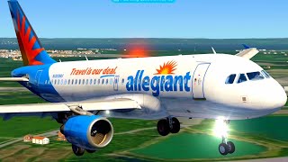 ALLEGIANT AIRLINES SWISS SSF [upl. by Dasha]