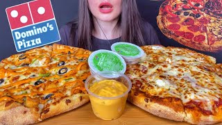 ASMR DOMINO’S CHEESE BURST  CHICKEN PIZZA MUKBANG  EATING SOUNDS shorts [upl. by Lonnie]