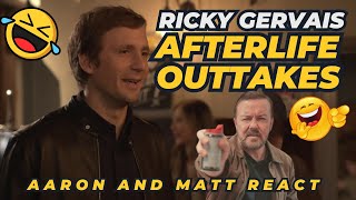 HILARIOUS Reaction to Ricky Gervais After Life Pub Scene Bloopers [upl. by Sieber158]