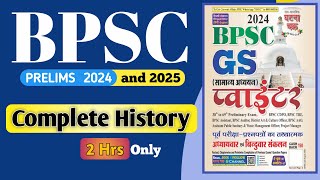 BPSC Complete History Bilingual  BPSC History  2 hr only  Ancient History  Previous Year [upl. by Joey]