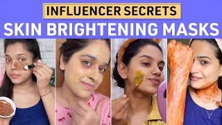 Want BRIGHTER SKIN Try these influencer approved face brightening masks [upl. by Edaj]