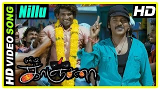 Kanchana Tamil Movie Scenes  Raghava Intro  Nillu Nillu Song  Raghava wins a challenge  Muni 2 [upl. by Antebi]