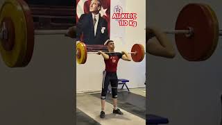 Ali KILIÇ Silkme 110 Kg [upl. by Ellehcam]