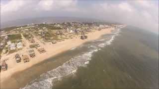 Rachel and Wade tour the Outer Banks with Coastal Helicopters [upl. by Amjan]