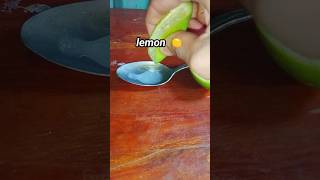 easy science experiment lemon and baking soda for education shorts short experiment wow [upl. by Anolahs]