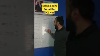 Mantık Tüm Formüller 2 NET mantık yks tyt ayt2024 ayt2024 [upl. by Jaal595]