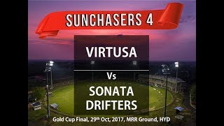 Sunchasers 4  Gold Cup Final  29th Oct 17  VIRTUSA vs SONATA [upl. by Yatnoed]