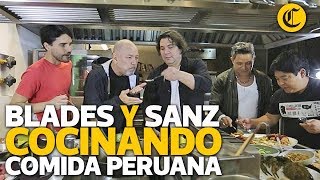 Rubén Blades Alejandro Sanz cocinando COMIDA PERUANA con los mejores chefs [upl. by Derraj]