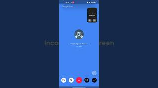 Google Duo Android 12 Incoming Voice amp Video Call Screen [upl. by Ethbin203]