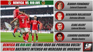 Liga 2324 Jornada 17 🔴 BENFICA VS RIO AVE 🟢 Antevisão ● Álvaro Fernández mais perto [upl. by Htial885]