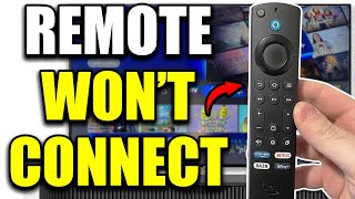 How To Fix Firestick Remote That Wont Connect  Full Guide [upl. by Elahcar445]