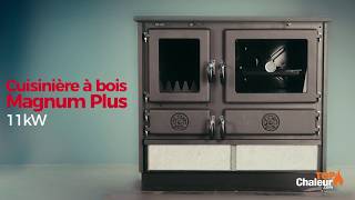 Cuisinière à bois Magnum Plus 11kW  MBS [upl. by Blas213]