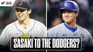 Sasaki amp Ohtani joining forces on the Dodgers Why the Padres are also contenders to sign Roki [upl. by Alyehc]