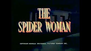 Sherlock Holmes  Colorized  Basil Rathbone  The Spider Woman  Free Movie Film  1944  Trailer 3 [upl. by Nels]