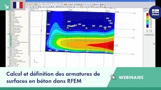 Webinaire Calcul et définition des armatures de surfaces en béton dans RFEM [upl. by Alpers]