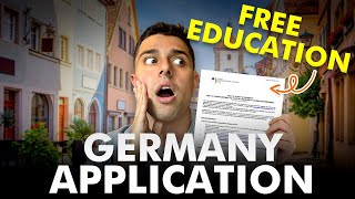 Step by Step Application process of Studying FOR FREE in GERMANY [upl. by Paule]