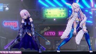 【MMD FATE】Shake it off  Mash amp Artoria [upl. by Berkley]