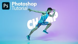 Photoshop Tutorials  Outline text effect in Photoshop  Photo manipulation [upl. by Ethelbert]