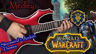 World Of Warcraft  Stormwind  Anduin Themes Metal Medley [upl. by Nayd]