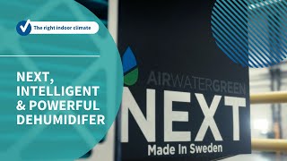 Introducing NEXT  Industrial dehumidifier by Airwatergreen [upl. by Merril]