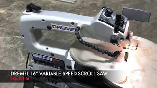 Dremel 16quot Variable Speed Scroll Saw [upl. by Arlynne]